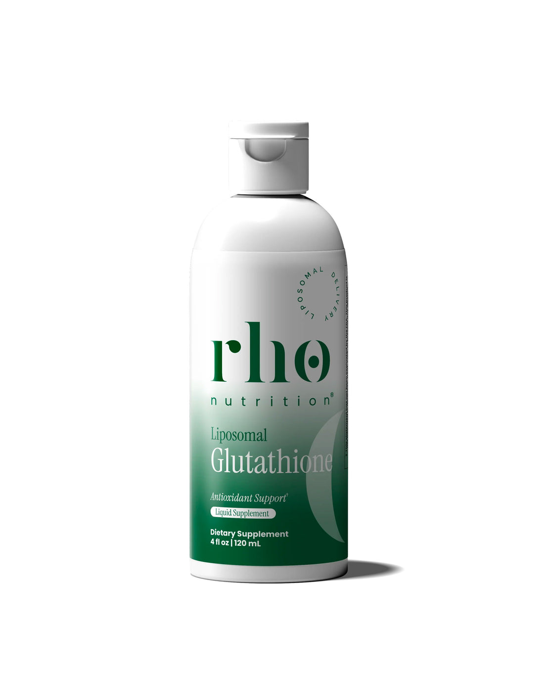 Rho Nutrition Liposomal Glutathione Liquid Supplement 30 Servings Bottle