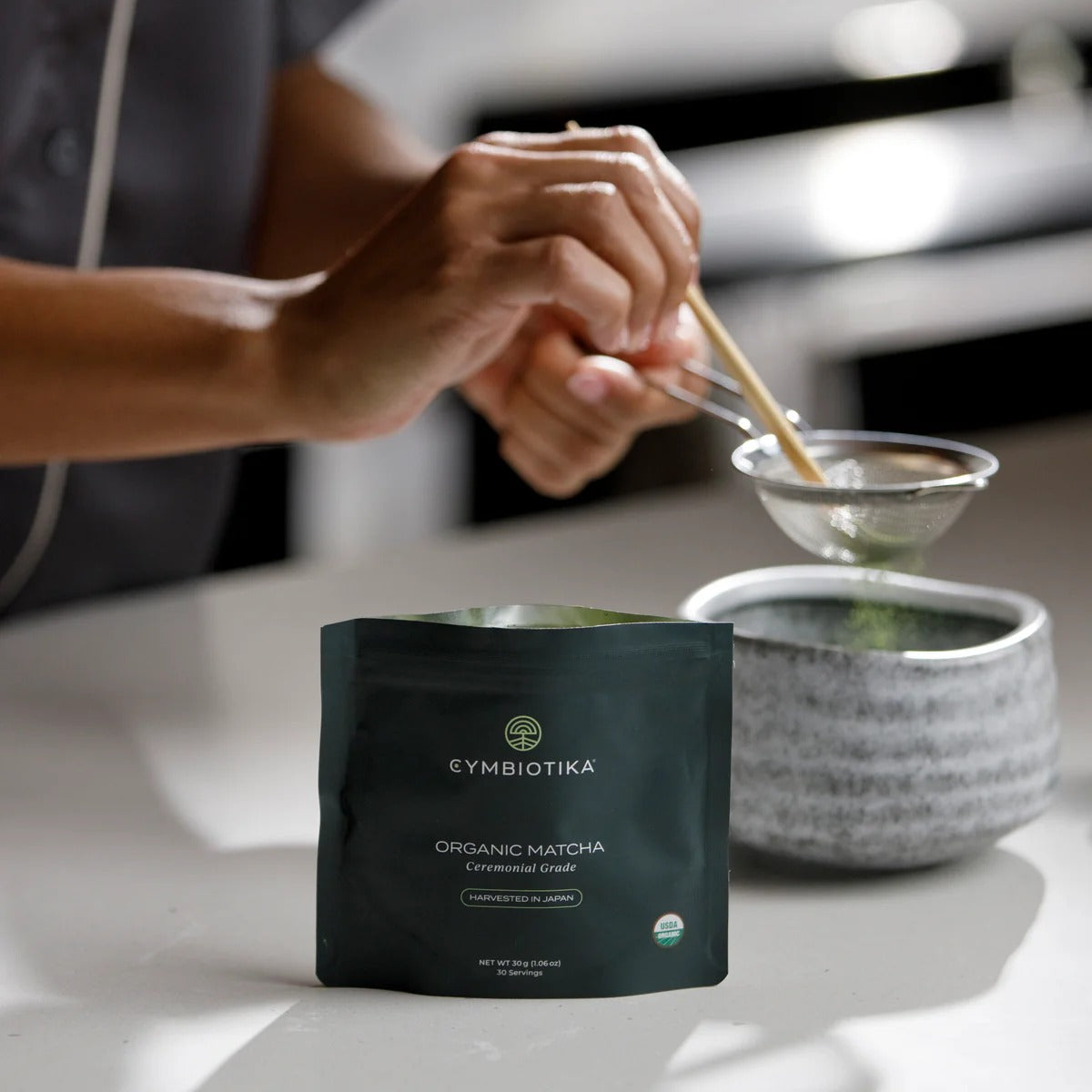 Cymbiotika® Ceremonial Grade Japanese Organic Matcha Powder