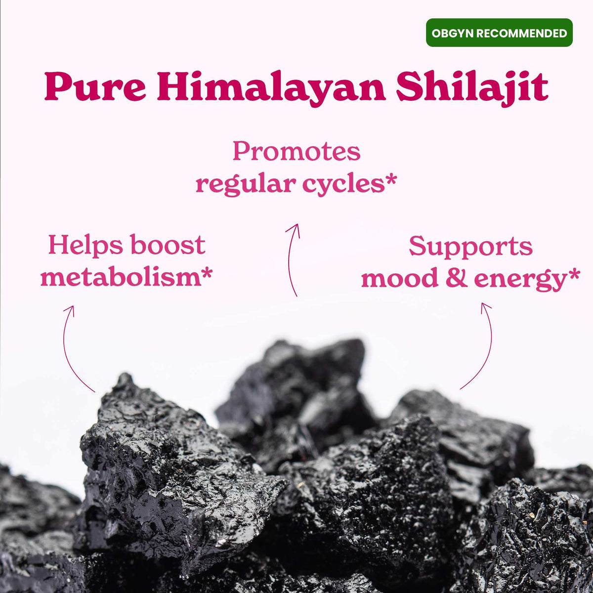 BetterAlt shilajit honey sticks nutrition information panel