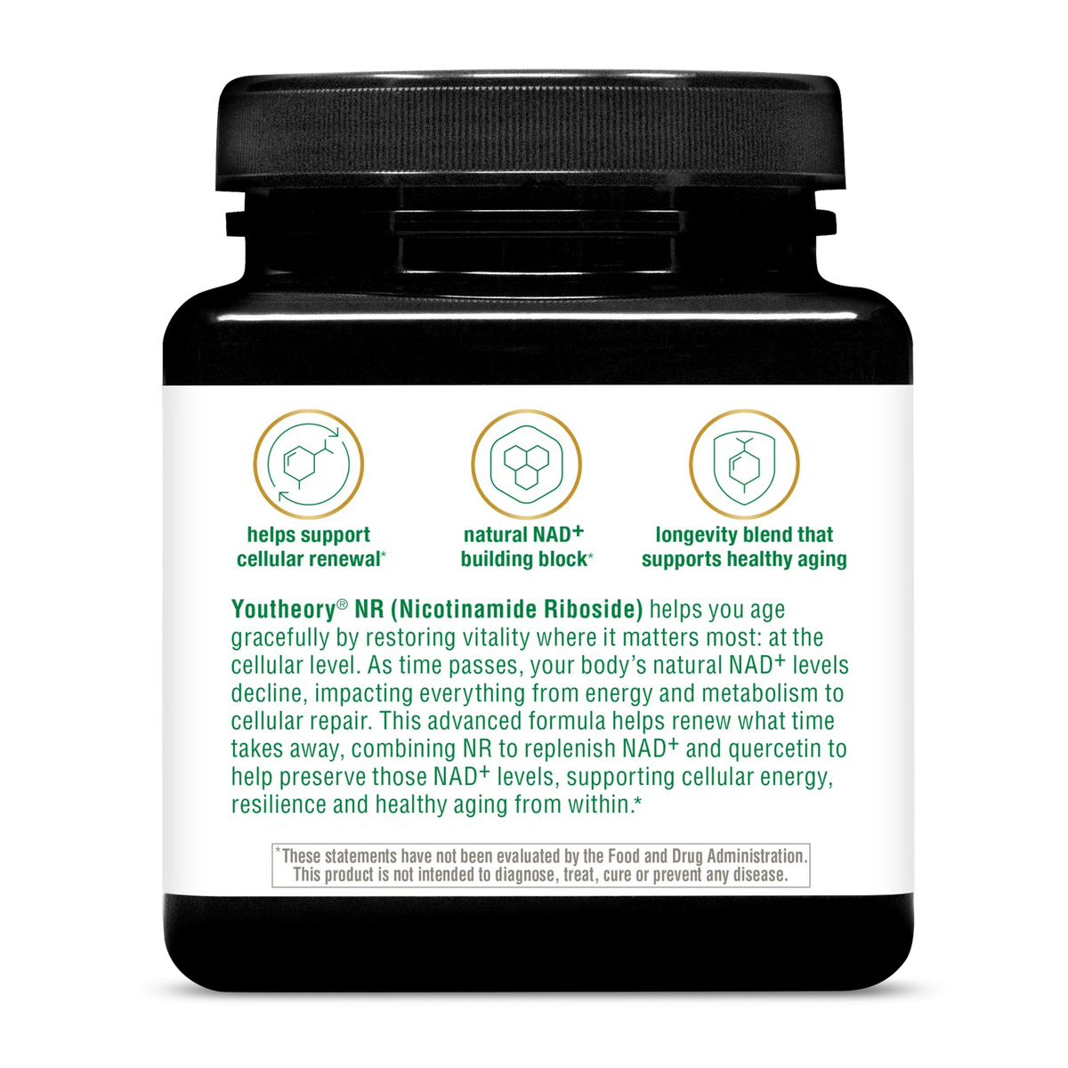 Youtheory® Nicotinamide Riboside NAD+ with Quercetin