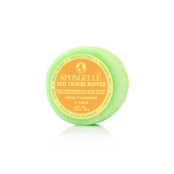 Spongellé® Eco Travel Buffer - Fresh Tangerine (7+ Washes)