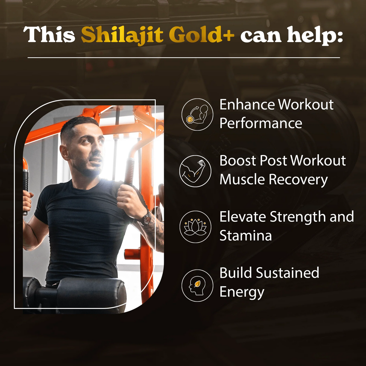 BetterAlt GOLD+ Himalayan Shilajit Resin + KSM-66 Ashwagandha + Safed Musli + Saffron (600mg Shilajit)