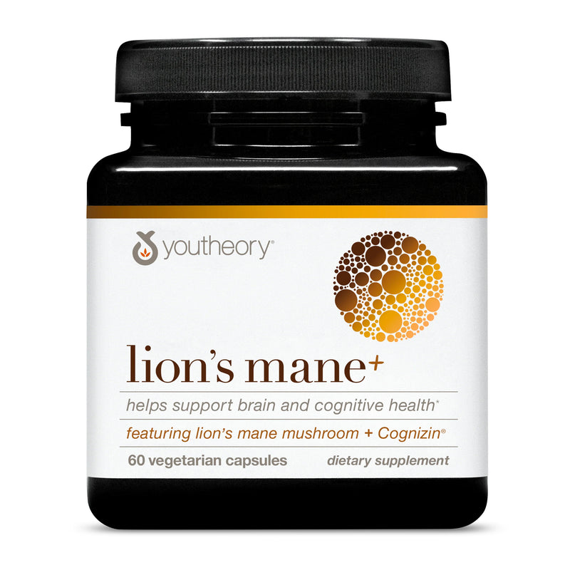 Youtheory® Lion's Mane+ Brain Health & Cognitive Function