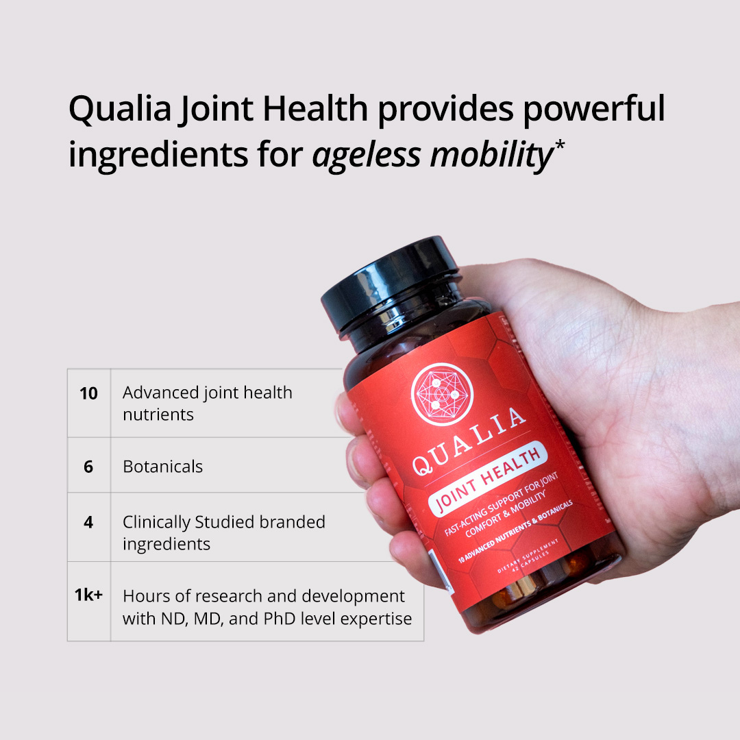 Qualia Joint Health - Supports Comfort, Function & Mobility
