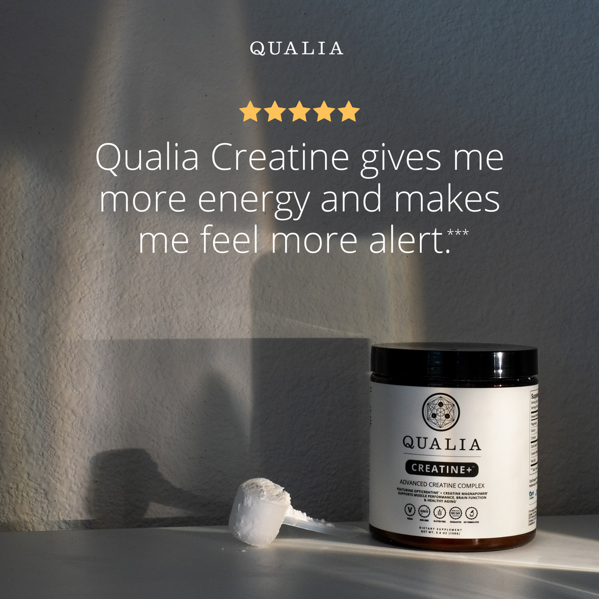Qualia Creatine+ - Advanced Creatine Complex For Muscle and Brain Health