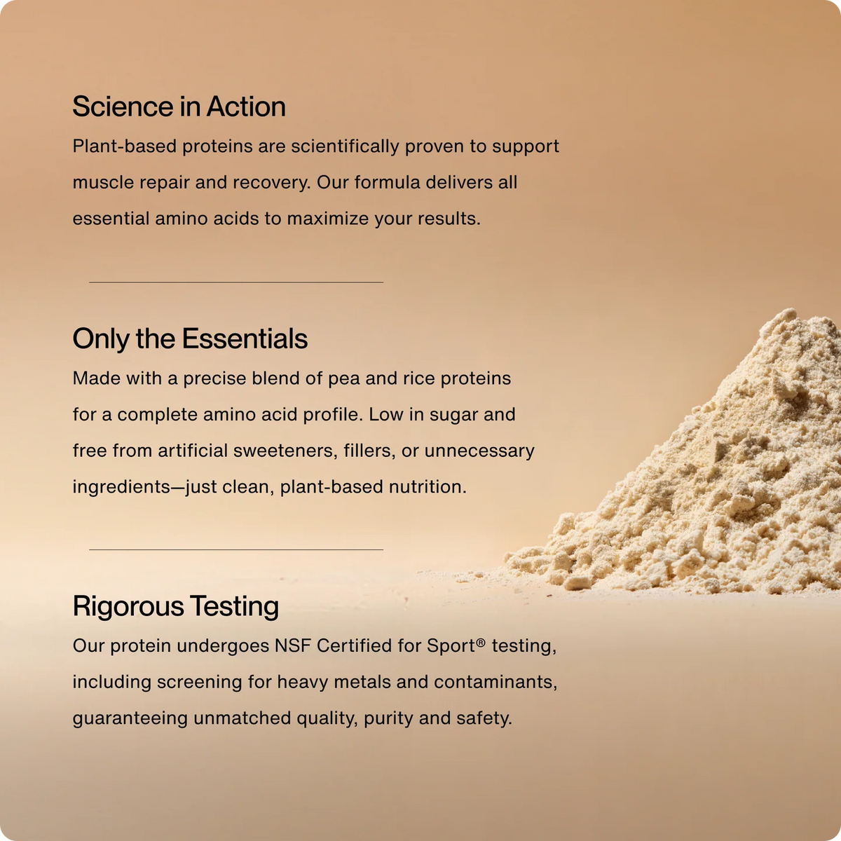 Momentous 100% Plant Protein powder