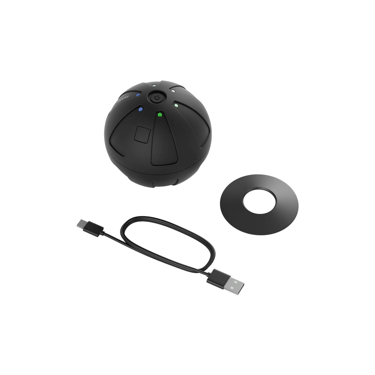 Hyperice Hypersphere Go massage ball with accesseries