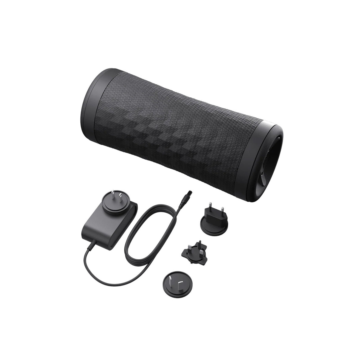 Hyperice Vyper 3 vibrating foam roller with charger and adapters