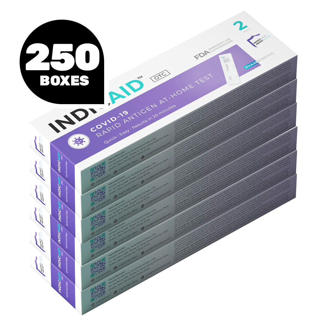 Indicaid™ COVID-19 Rapid Antigen At-Home Test (OTC)