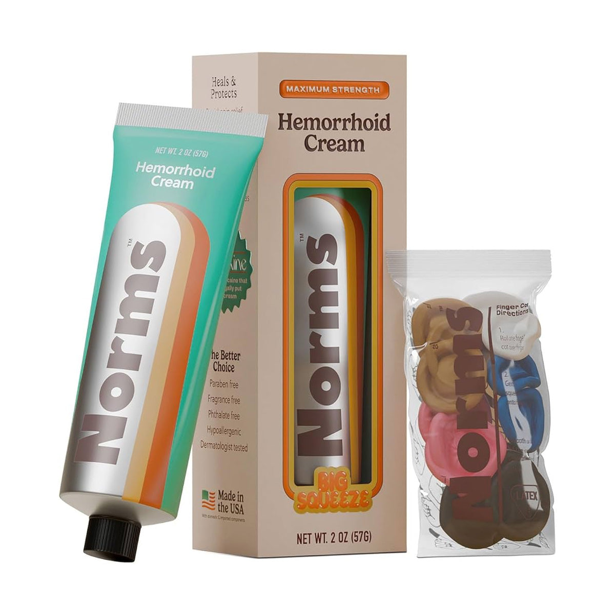The Full Norms Treatment Bundle - Complete Hemorrhoid Care System