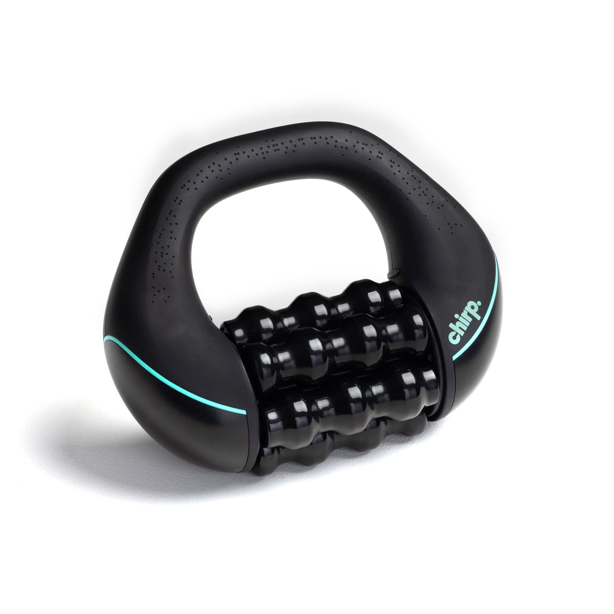 Chirp RPM Mini Compact Rolling Powered Massager with ergonomic multi-grip handle
