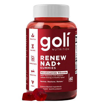 Goli® Nutrition Renew NAD+ Gummies, 60 Gummies