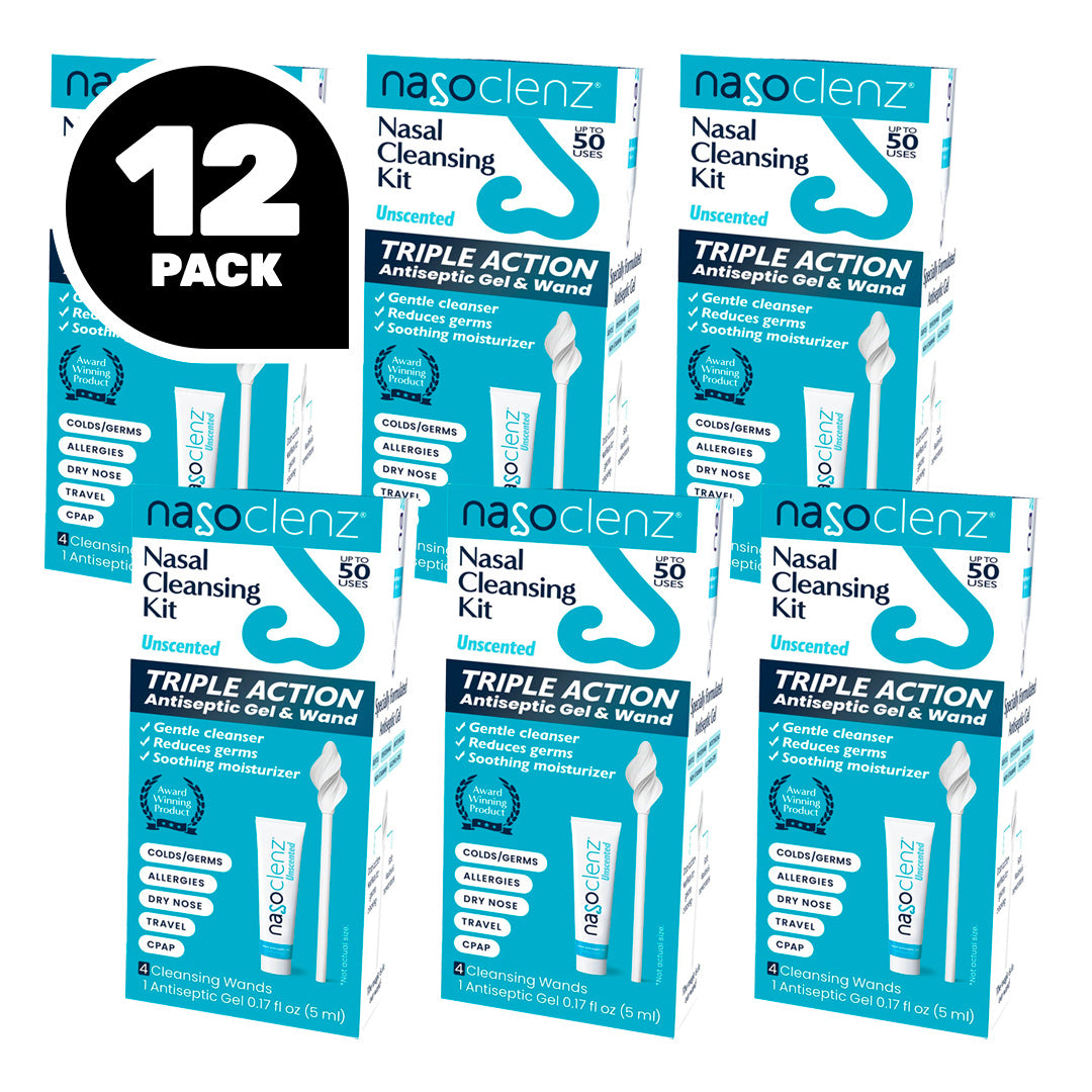 Nasoclenz™ - Nasal Cleansing Kit (4 ct)