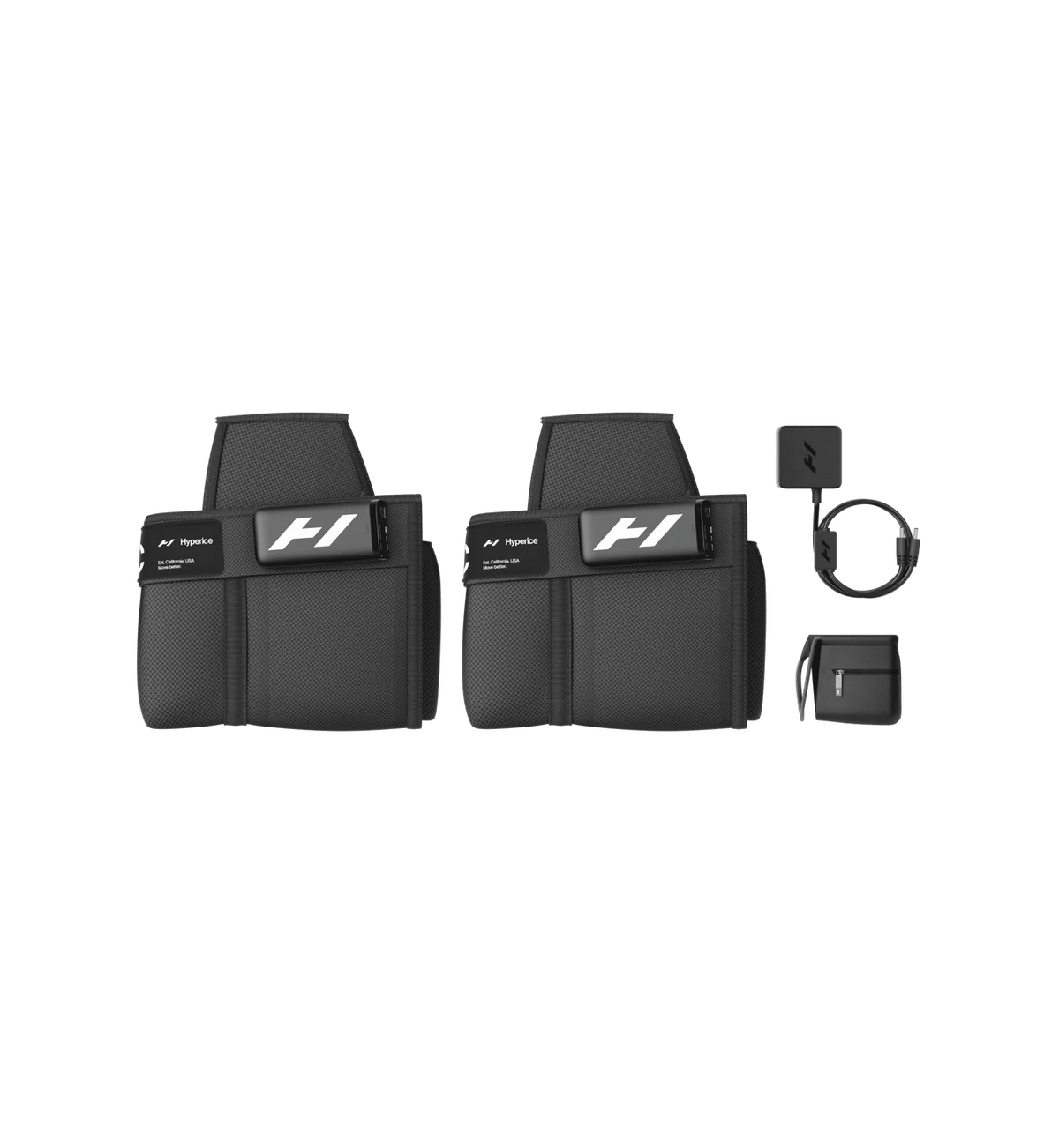 Hyperice Normatec Elite Legs with charger and accessories