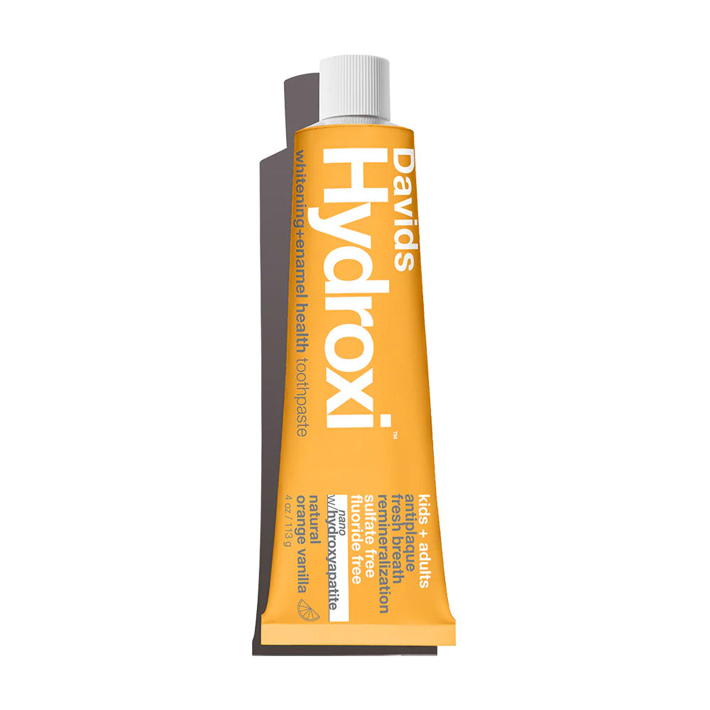 Davids Hydroxi™ Kids + Adults Nano Hydroxyapatite Premium Toothpaste (Orange Vanilla)