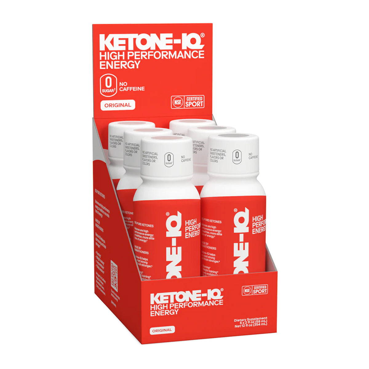 Ketone-IQ No Caffeine High Performance Energy Shot (Original)