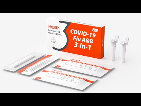 iHealth At-Home COVID-19 Flu A&B Rapid Test