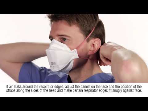 3M™ Aura™ 1870+ Aura N95 Health Care Particulate Respirator & Surgical Mask