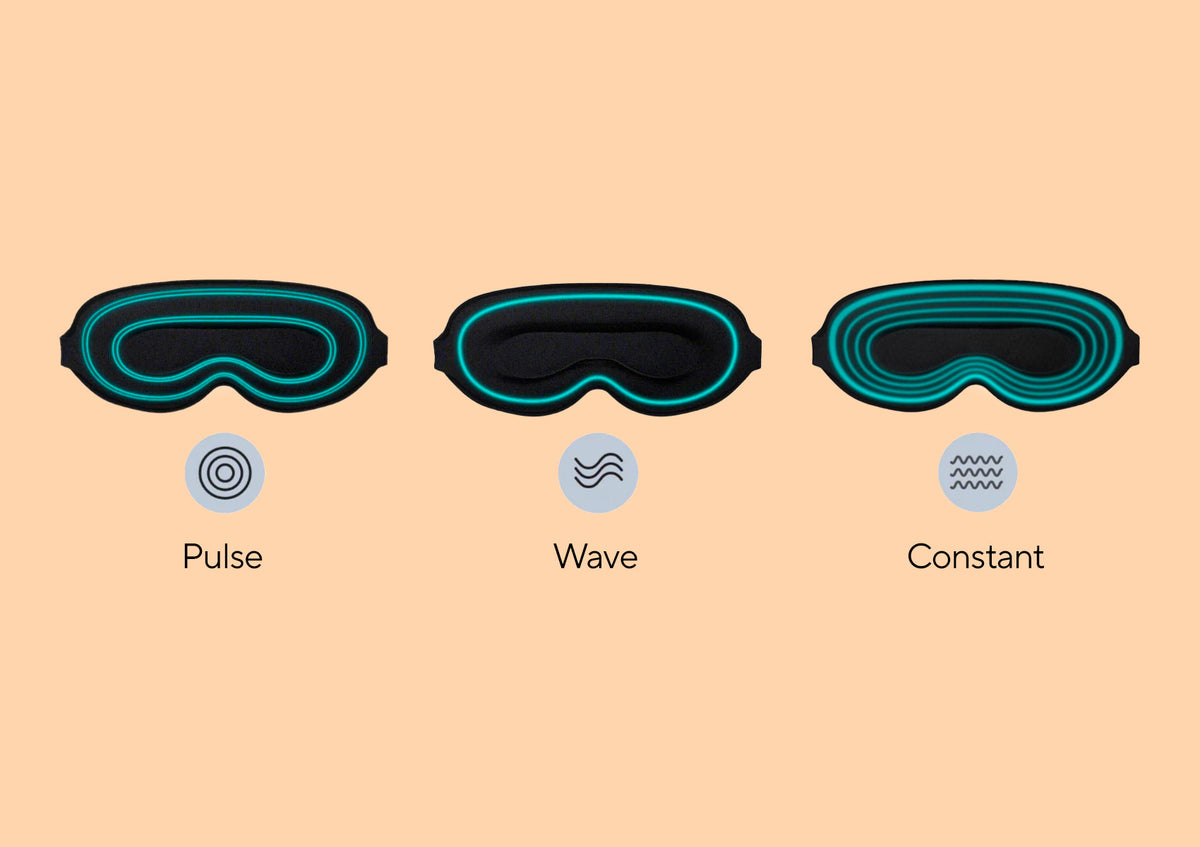 Sleep more soundly with 3 adjustable vibration patterns