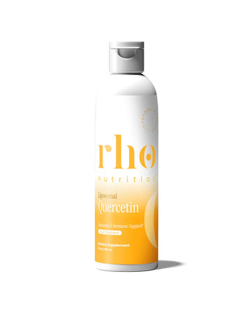 Rho Nutrition Liposomal Quercetin liquid supplement bottle 30 servings