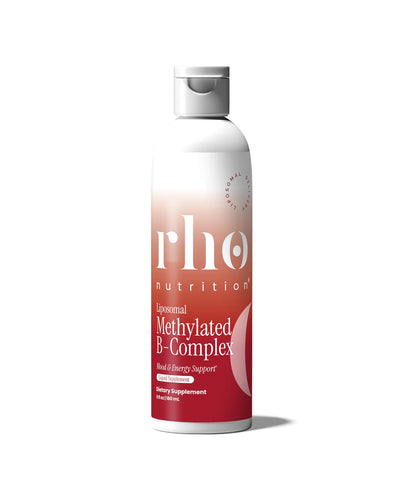 Rho Nutrition Liposomal Methylated B-Complex 30 Servings Liquid Supplement