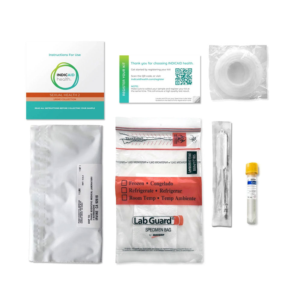 Indicaid Health Sexual Health 2 At-Home Test