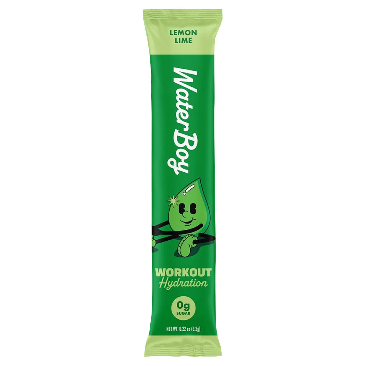 Waterboy Workout Hydration Electrolyte Drink Mix - 10 Sticks (Lemon Lime)