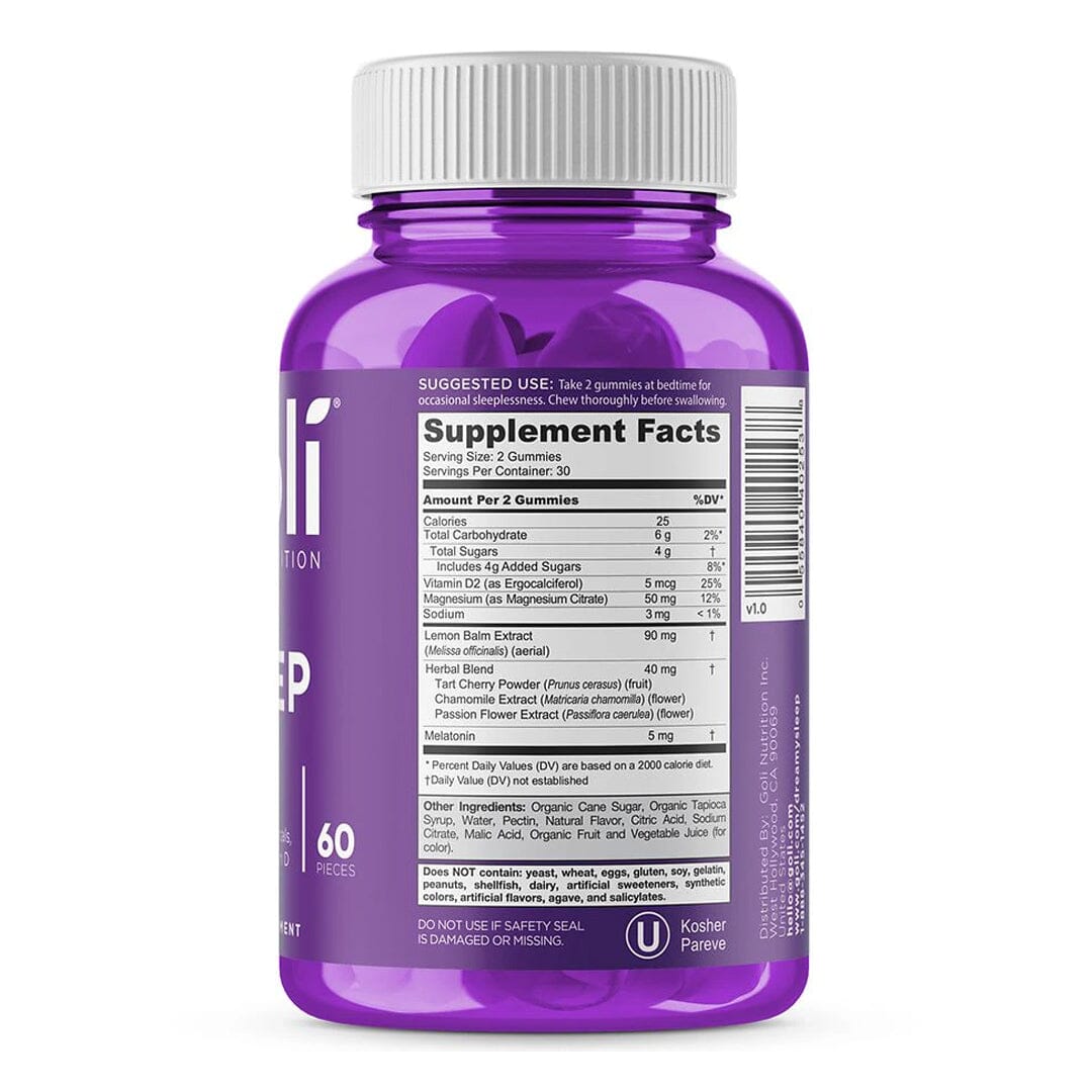 Goli® Nutrition Dreamy Sleep Gummies (60 Gummies)