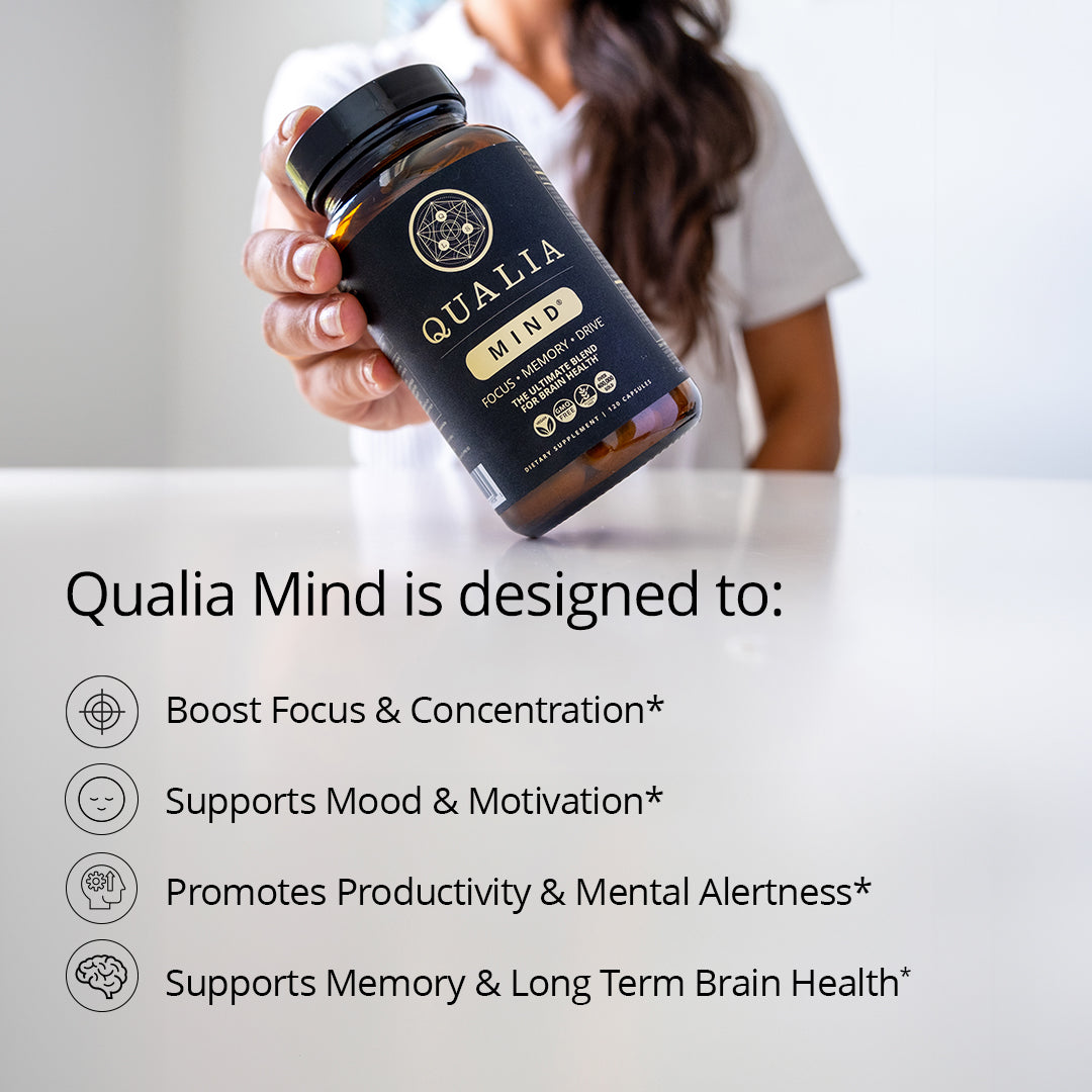 Qualia Mind® 2.0 - The Ultimate Blend for Brain Health