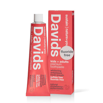 Davids Kids + Adults Premium Toothpaste (Strawberry Watermelon)
