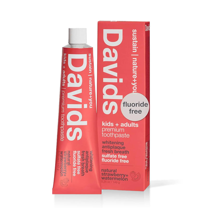 Davids Kids + Adults Premium Toothpaste (Strawberry Watermelon)