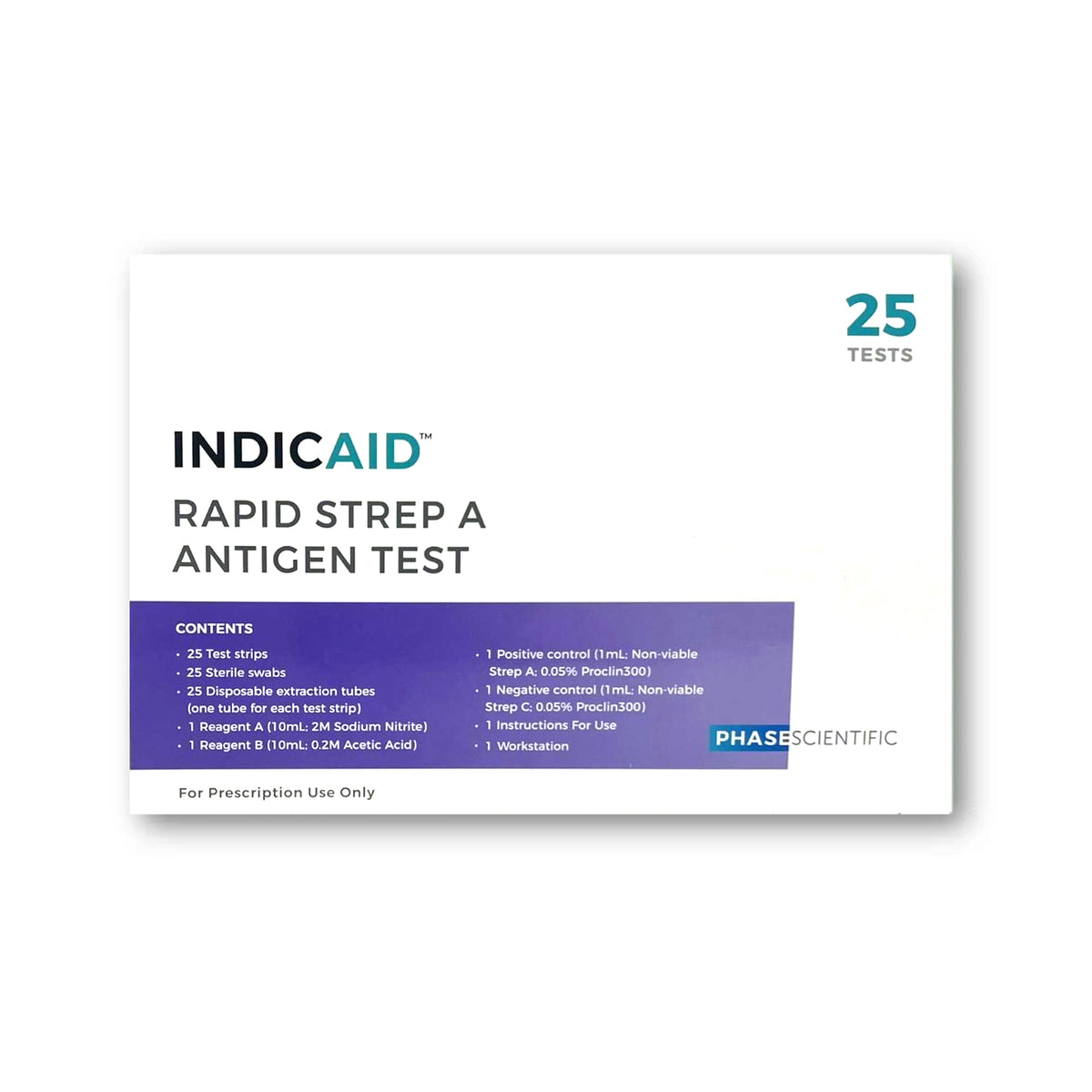 Indicaid™ Rapid Strep A Antigen Test