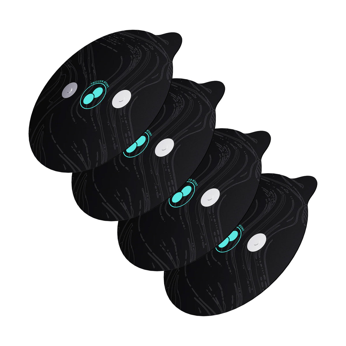 Chirp Halo Trigger Point Pad Set EMS muscle stimulation therapy pads