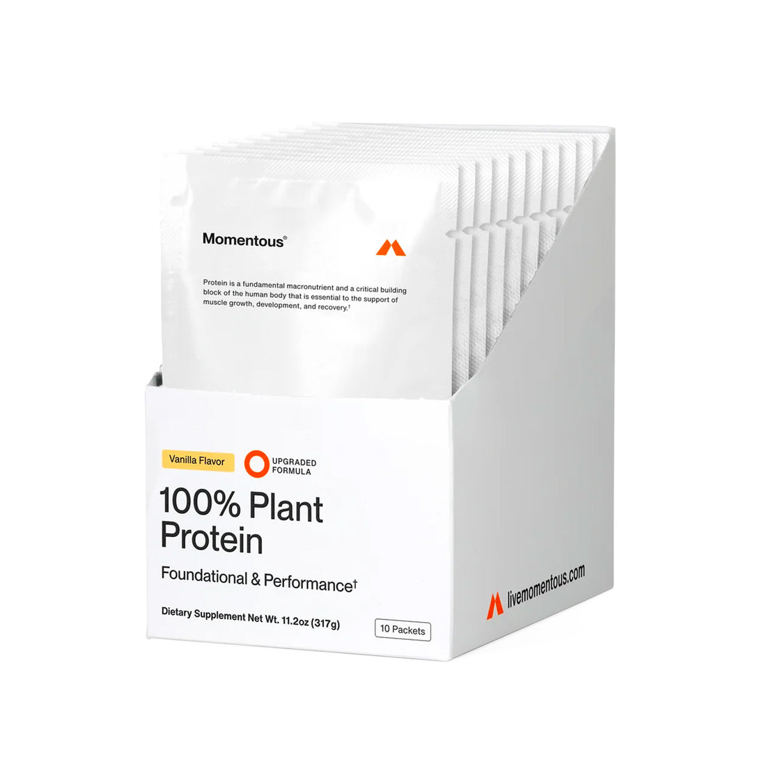 Momentous 100% Plant Protein (10-Travel Packs)
