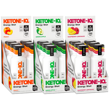 Ketone-IQ +Caffeine High Performance Energy Shot (Variety Pack)