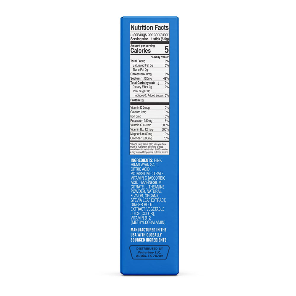 Waterboy Weekend Recovery Electrolyte Drink Mix - 8 Sticks (Strawberry Lemonade)