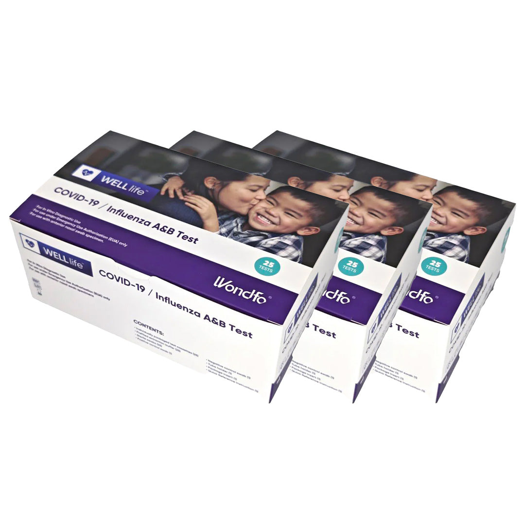 WELLlife™ (Well Life) COVID-19 / Influenza A&B Test Kit