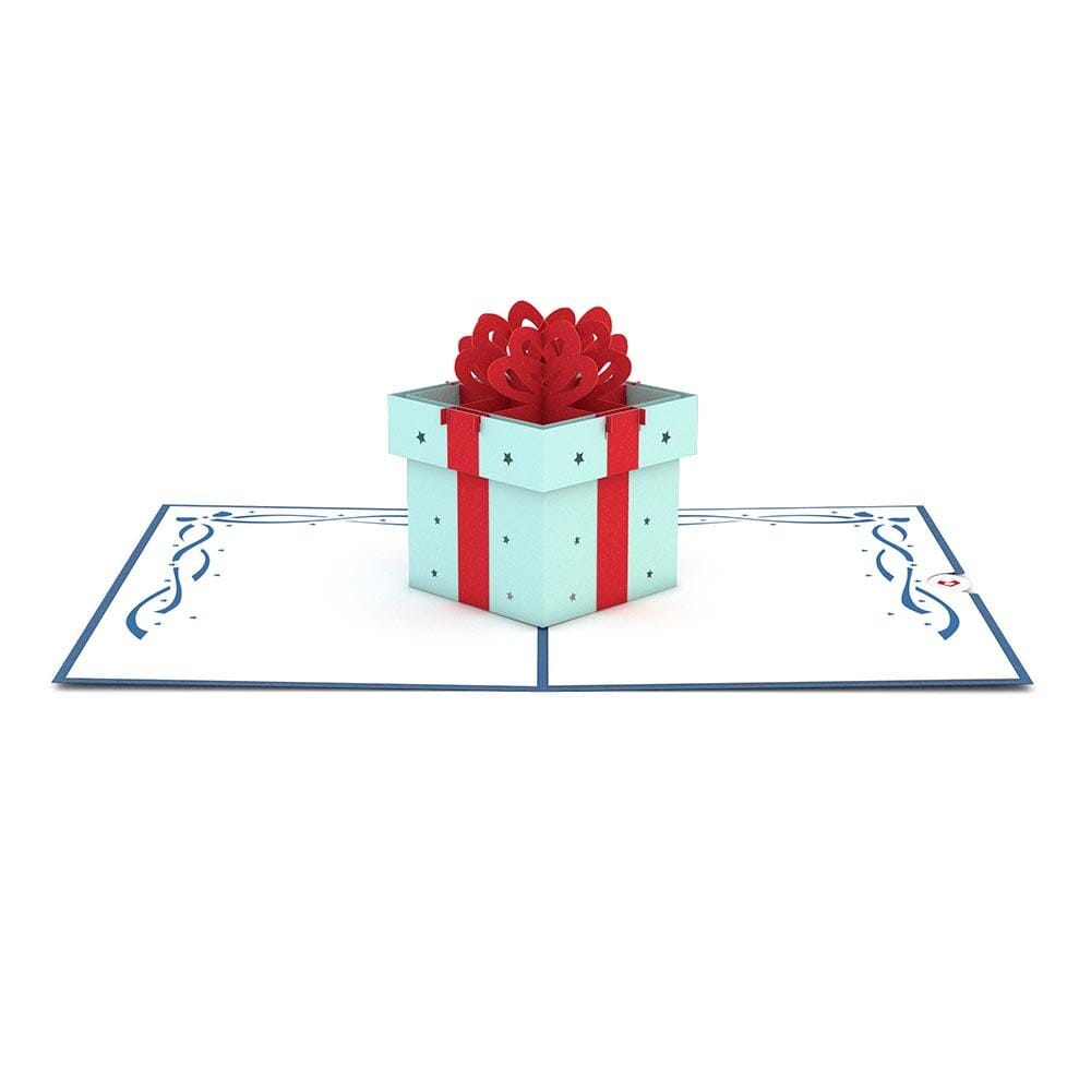 Happy Birthday Present 3D card
