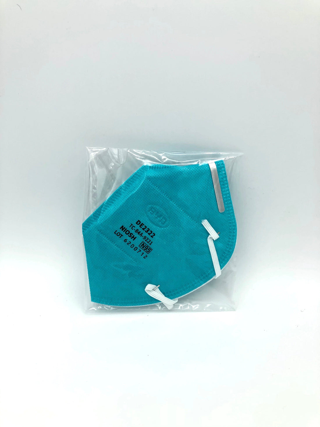 BYD N95 Particulate Respirator face mask with retail box packaging