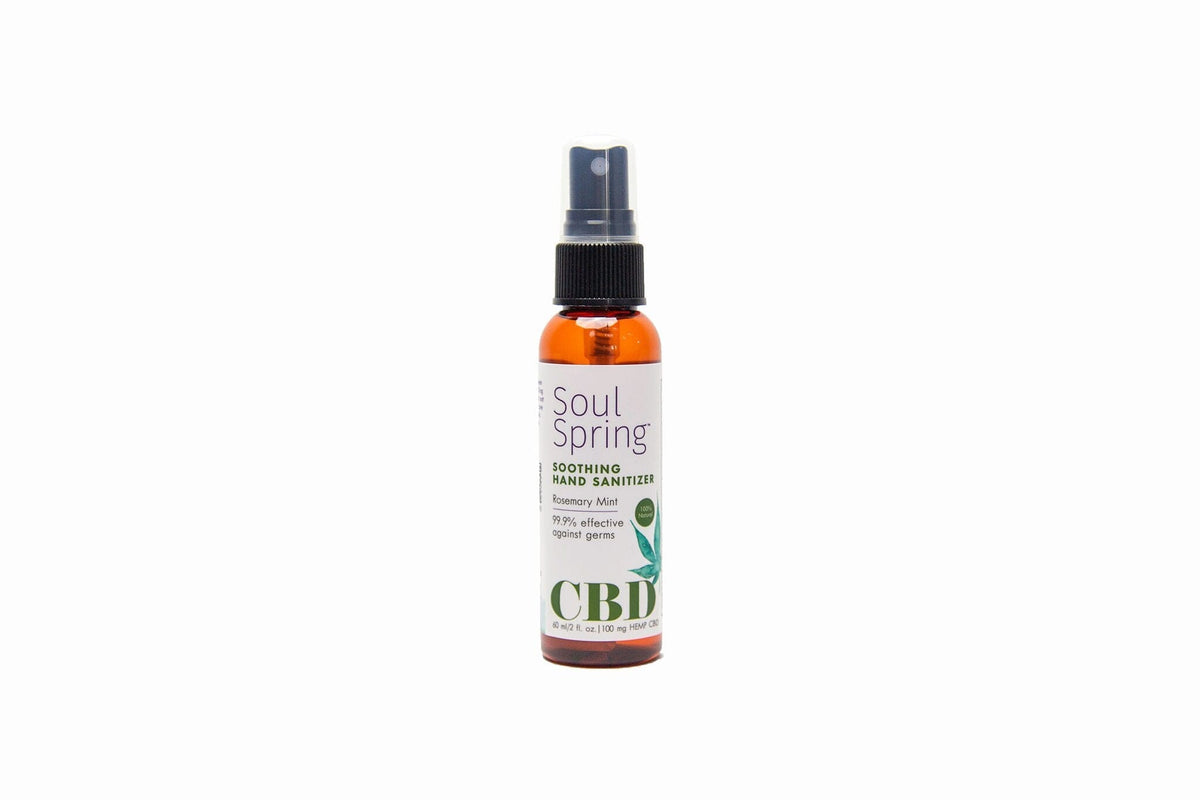 SoulSpring Soothing CBD Hand Sanitizer
