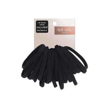 Kitsch Nylon Elastics 20pc set - Black