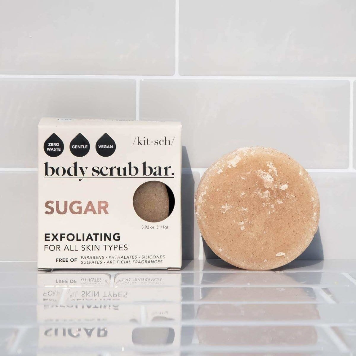 Kitsch - Sugar Exfoliating Body Scrub Bar